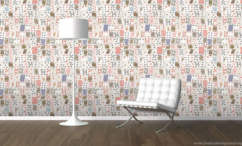 Playing Cards Wallpaper(53cm X 1005cm)