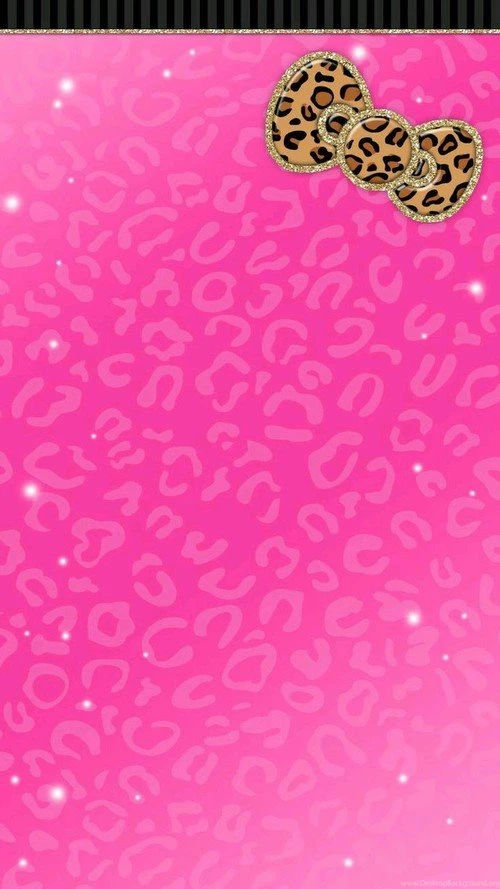 Bow Cheetah Bling