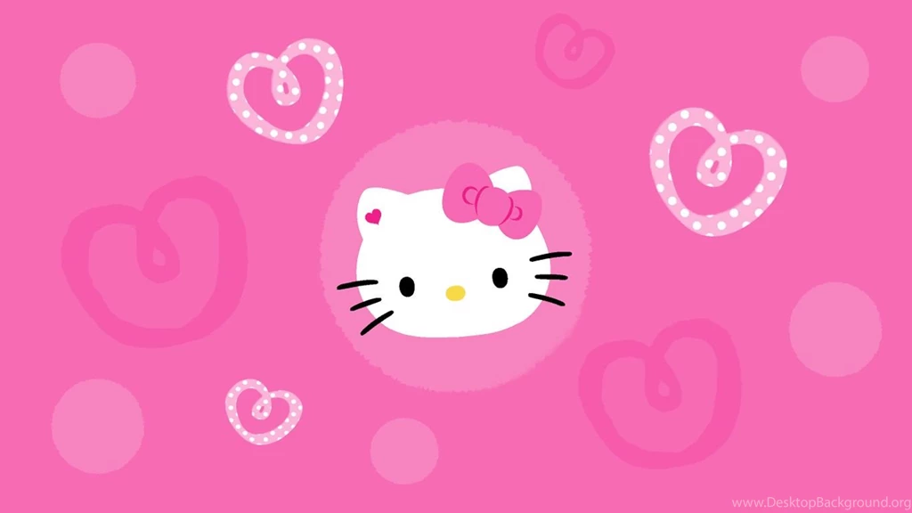 Hello Kitty Pink Wallpapers Wallpapers Cave