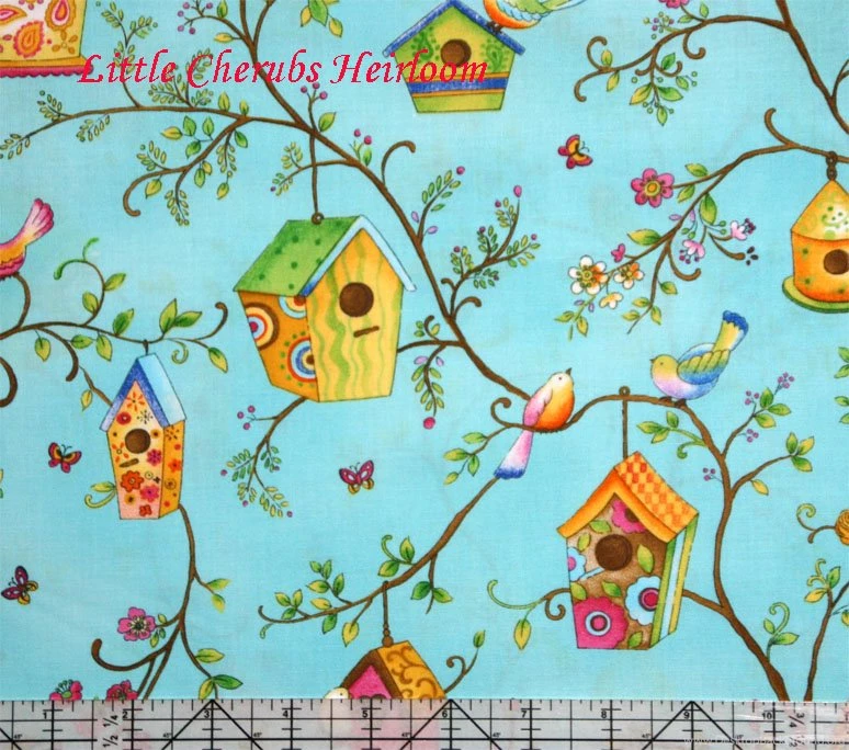 Tweet Street Bird House Stripe Border $9.98 : Little Cherubs ...