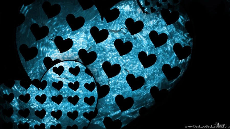 Blue Squiggly Heart Wallpapers By NerfAvari On DeviantArt