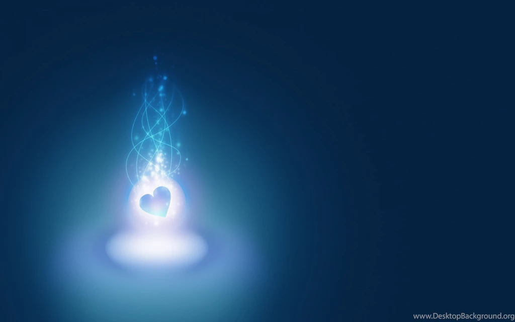 Download Wallpapers 3840x2400 Abstract, Black, Blue, Heart Ultra HD ...