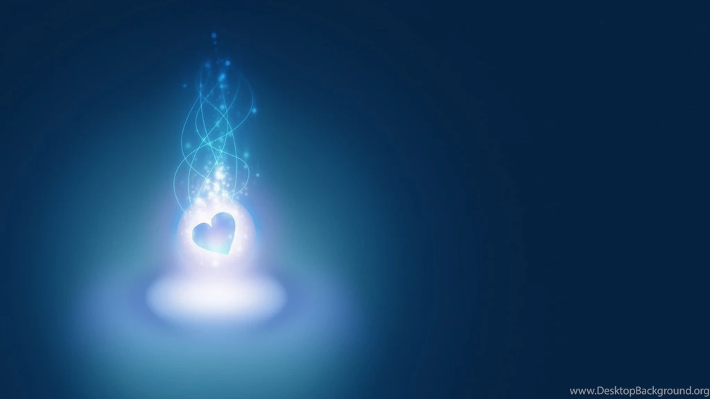 Download Wallpapers 3840x2160 Abstract, Black, Blue, Heart 4K Ultra ...