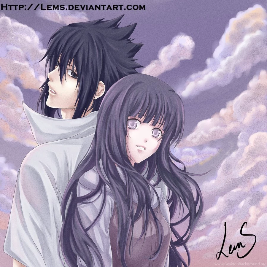 Free hinata hyuga wallpaper 00109 hinata and sasuke love by ...