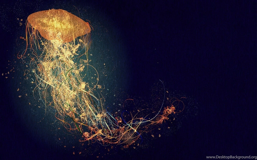 Abstract, Jellyfish Wallpapers HD / Desktop And Mobile Backgrounds