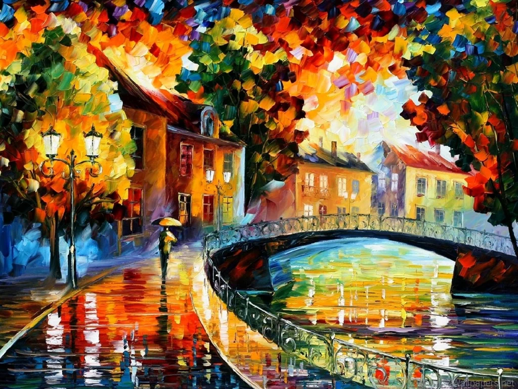 Wallpapers Leonid Afremov Paintings X Art Hd 1600x1200