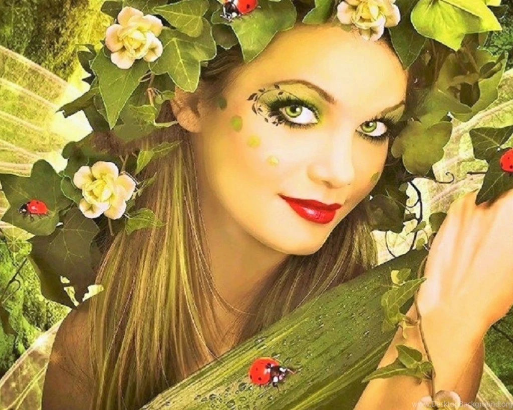 1280x1024 Pretty Lady Bug Fairy Desktop PC And Mac Wallpapers