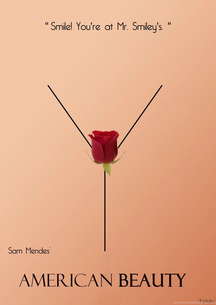 American Beauty Minimalist Poster By Tchav On DeviantArt