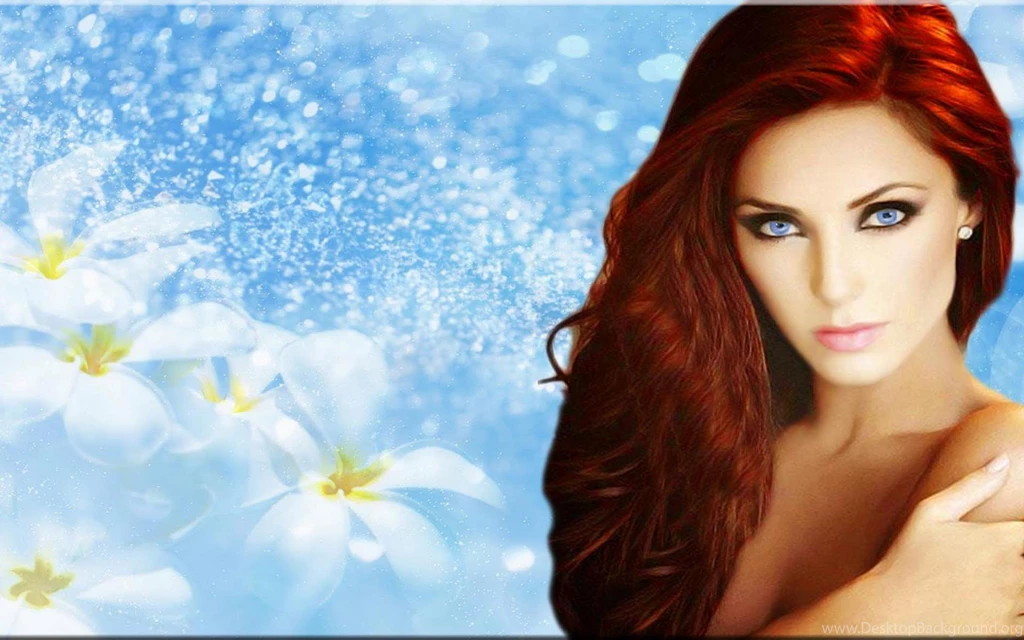 BEAUTIFUL REDHEAD WALLPAPER (