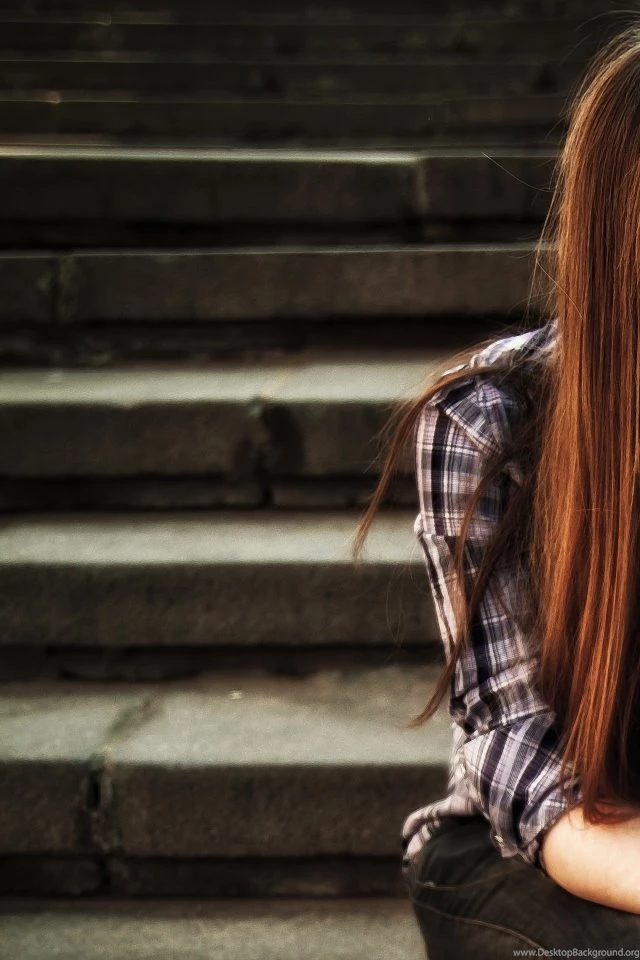 Download Wallpapers, Download 640x960 Women Alone Sad Lonely ...