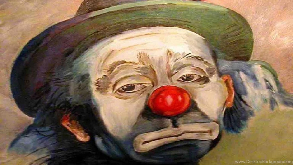 SAD CLOWN WALLPAPER (