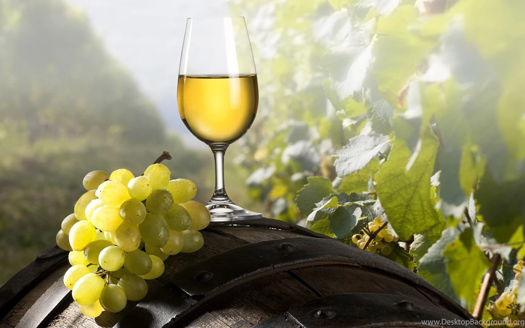 Glass Of Wine From The Barrel