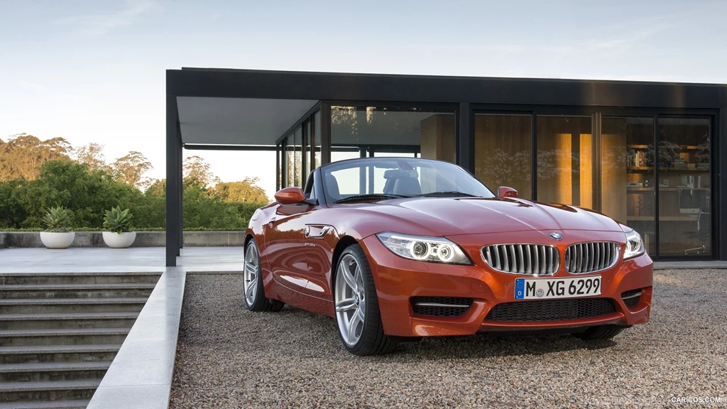 BMW Z4 Valencia Orange Metallic HD Desktop Wallpaper Backgrounds ...