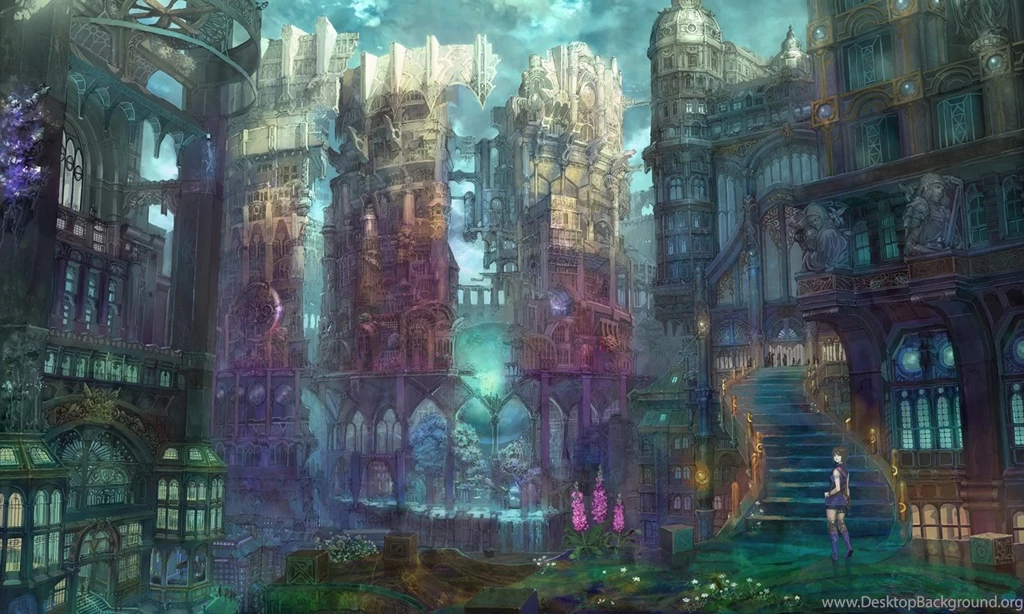 Fantasy Cityscape Wallpapers Photos