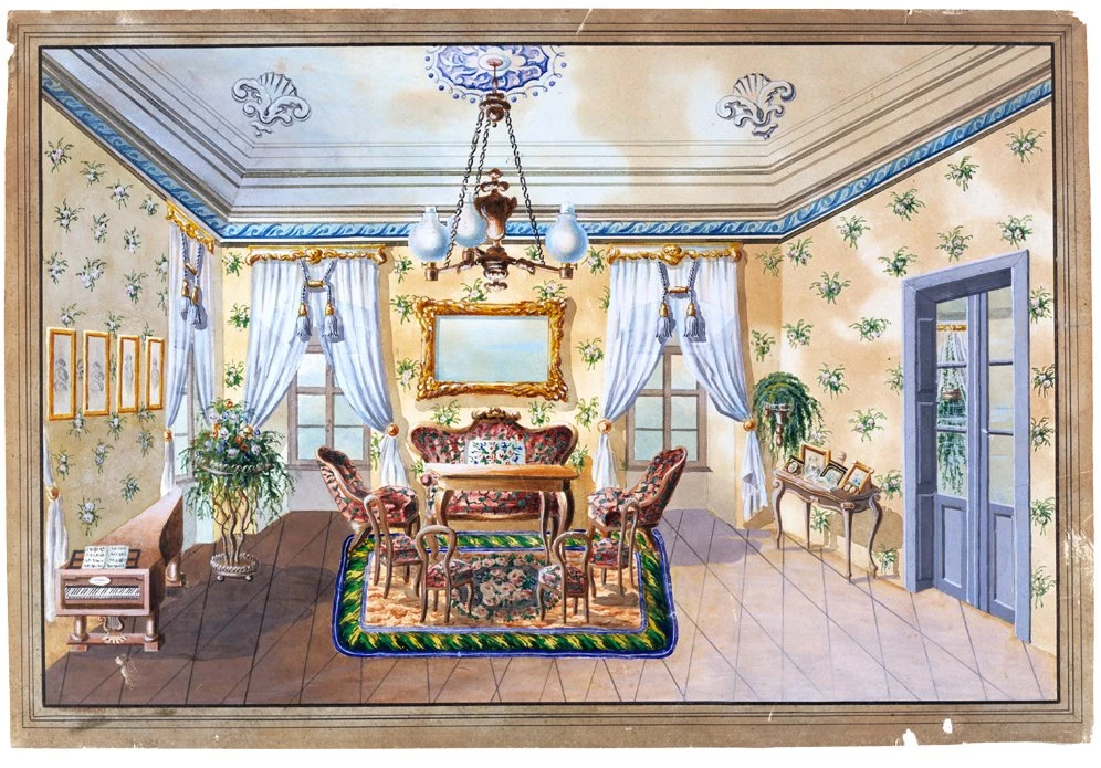 Textile Influences On Wallpapers Victoria And Albert Museum