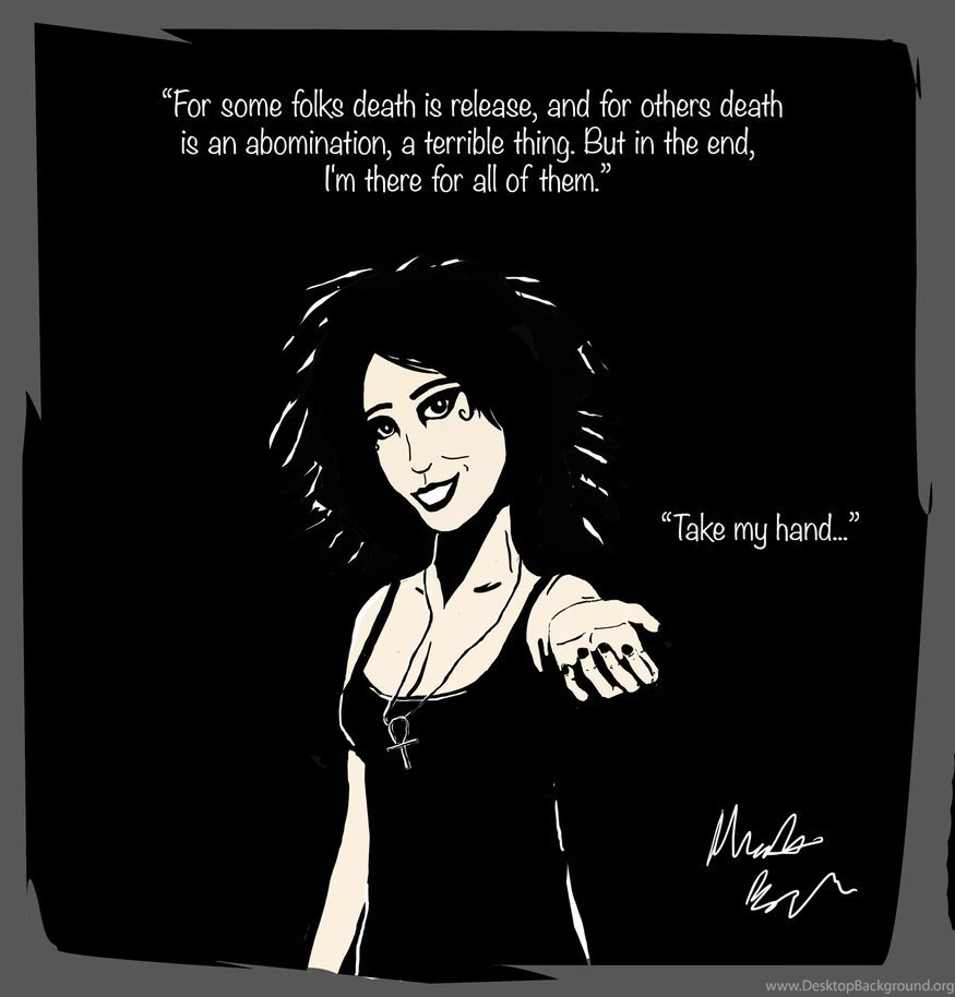 Death sandman comic By Matt pixels On DeviantArt
