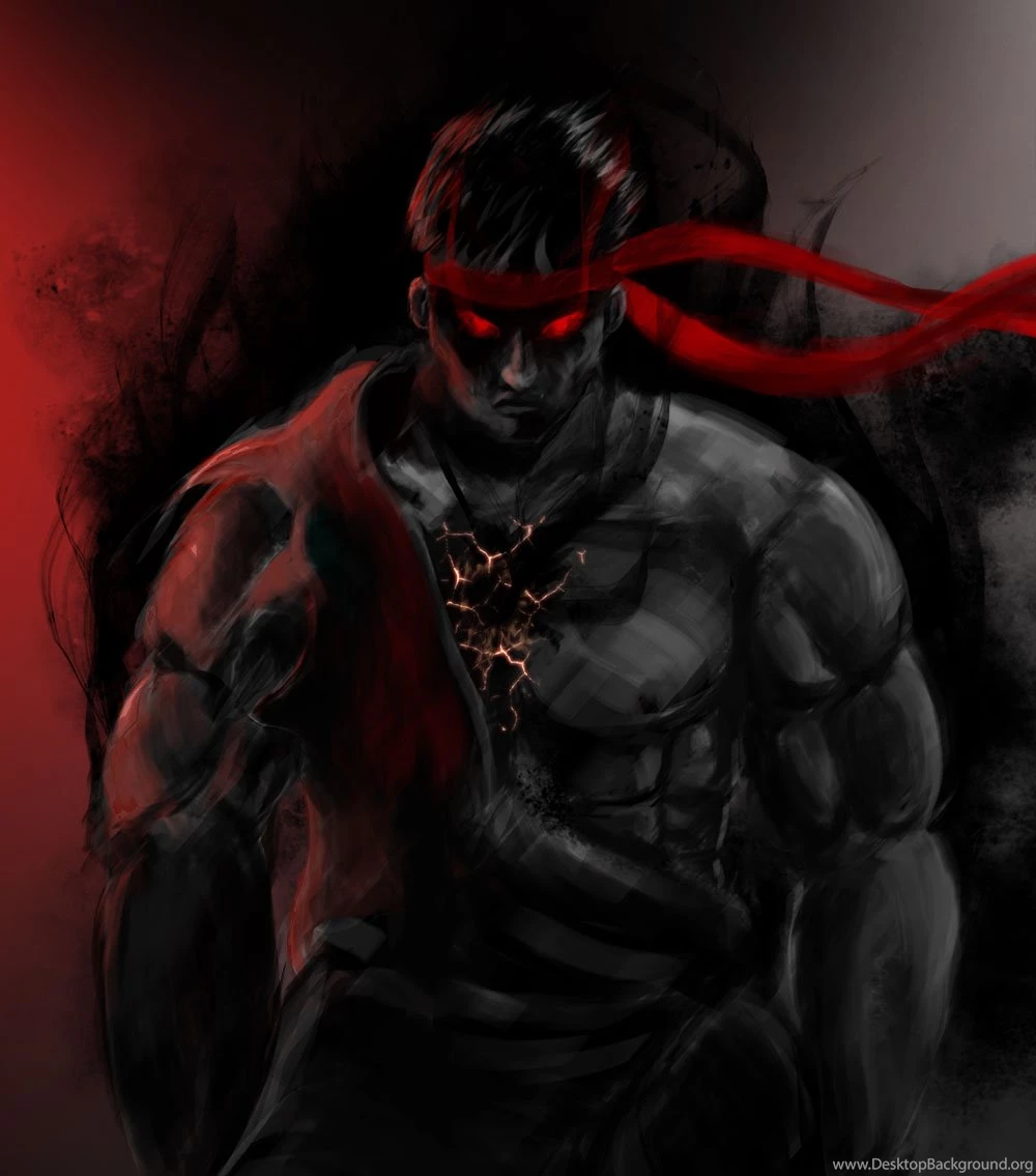 Evil Ryu 2nd Take (WIP?) By Nders On DeviantArt
