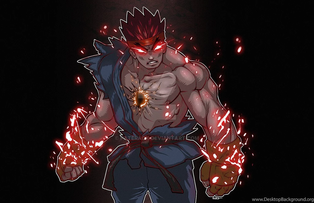 Evil Ryu By Consolous On DeviantArt