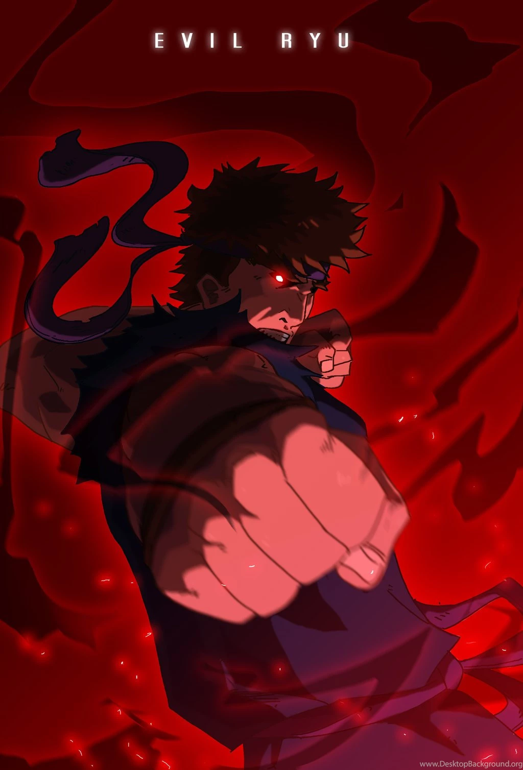 Evil Ryu Vs. Akuma Final By Sergio borges On DeviantArt