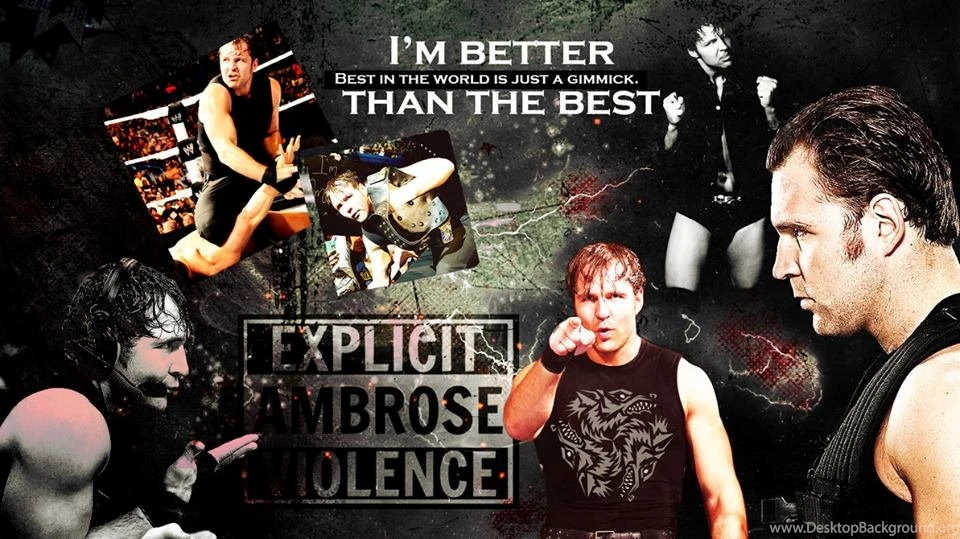 wwe superstar dean ambrose hd wallpapers desktop background