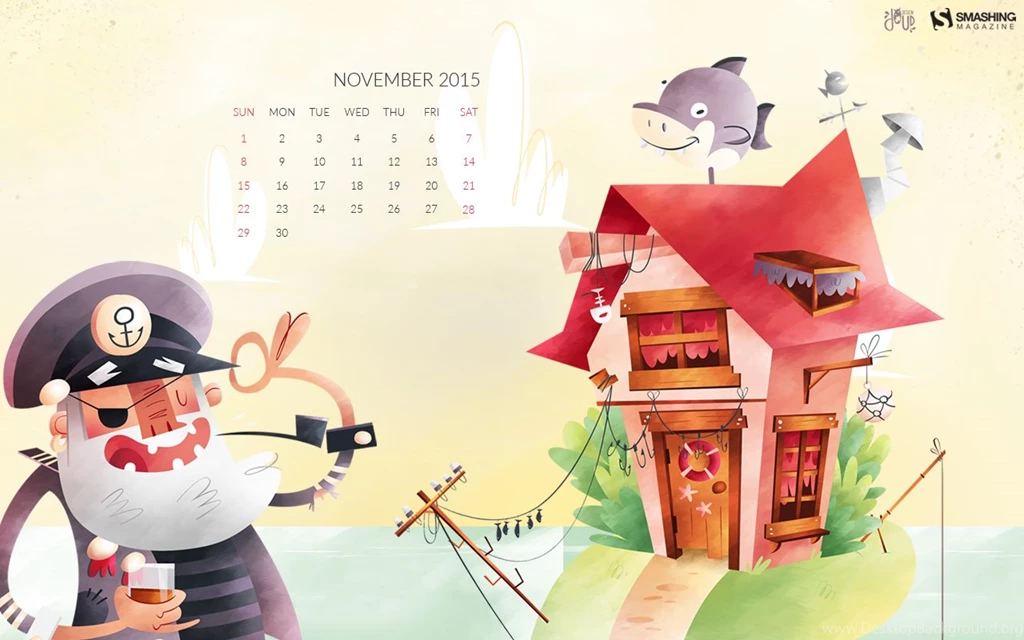 Desktop Wallpapers Calendars: November 2015 – Smashing Magazine
