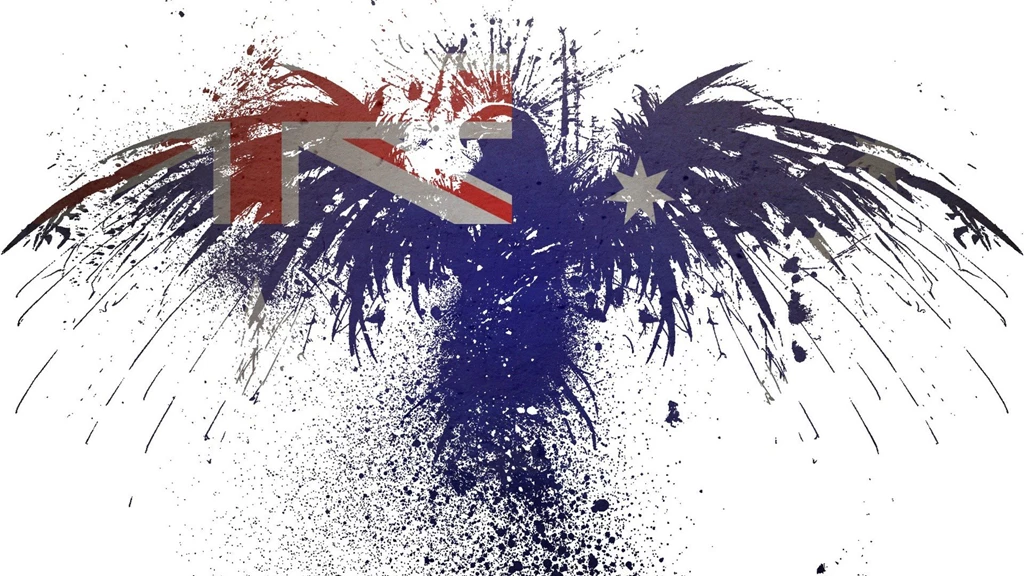 Eangle Australia Flag Wallpaper, Size: 1920x1080