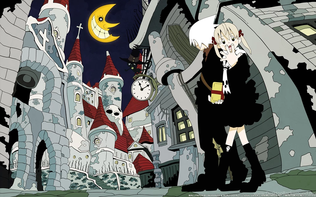 Soul Eater Moon Albarn Maka Evans Couple