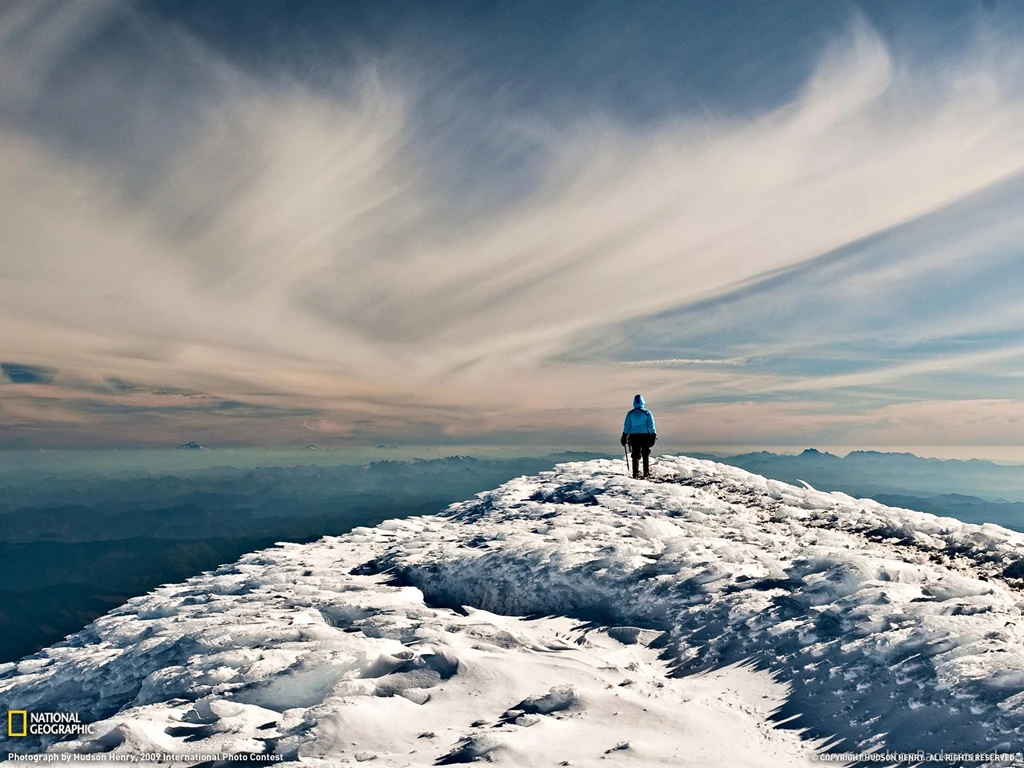 Mount Rainier Crater Photo, Washington Wallpapers – National ...