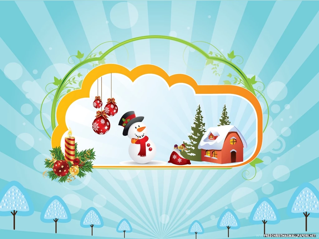 Snowman Christmas Clipart Wallpapers