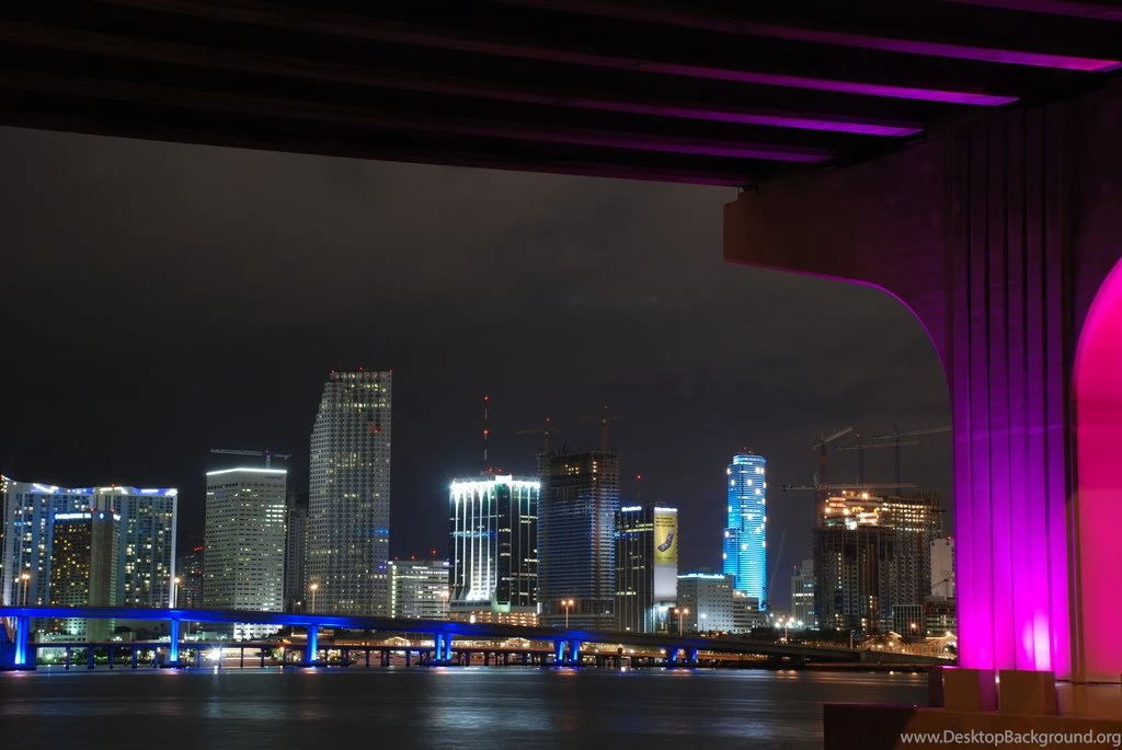 Colours Skylines Miami Style Would Be Cool If Someone Had High ...