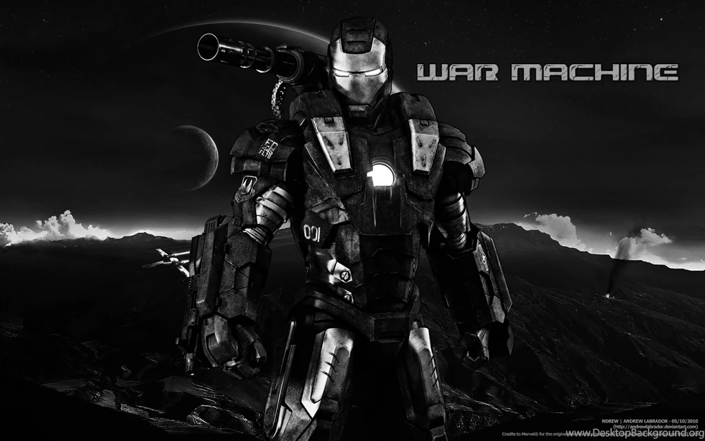War Machine Black Version 01 By Andrewlabrador On DeviantArt