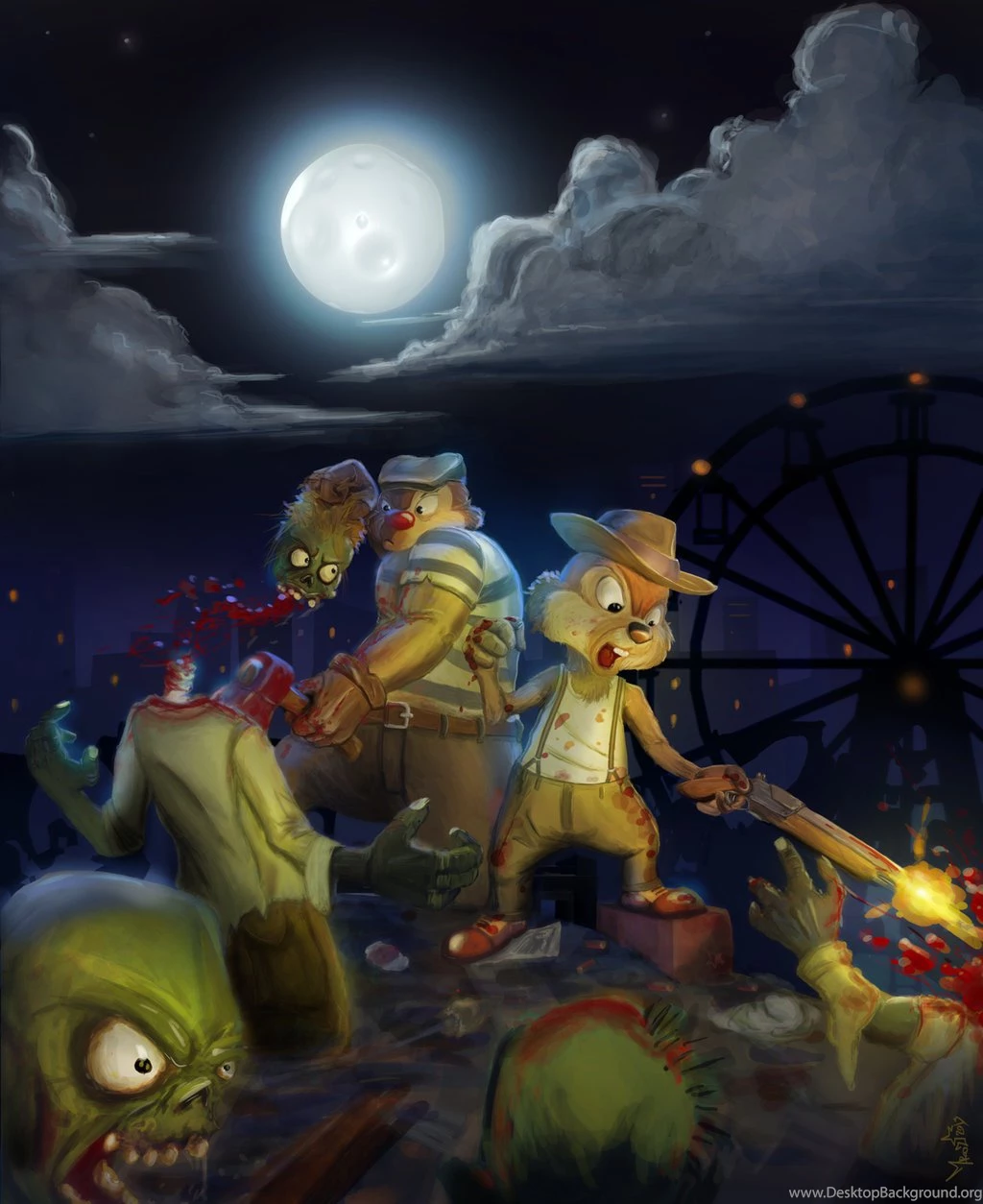 Chip And Dale, Style: The Goon By Vasia9000 On DeviantArt