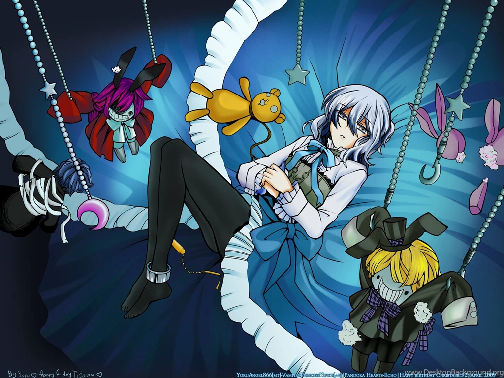 Blue Pandora Hearts Anime Dolls Chains Echo (pandora Hearts) Anime ...