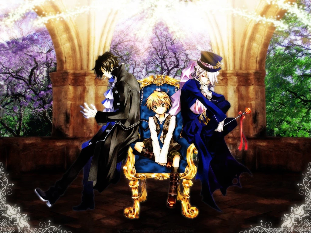 Trees Cats Candy Pandora Hearts Throne Gilbert Nightray