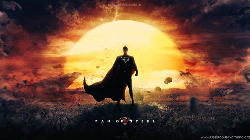 Man Of Steel Wallpapers 3 *blue* By Visuasys On DeviantArt