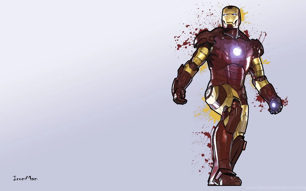 Iron Man Comic Art 1 HD Free Wallpapers Nova Wallpapers
