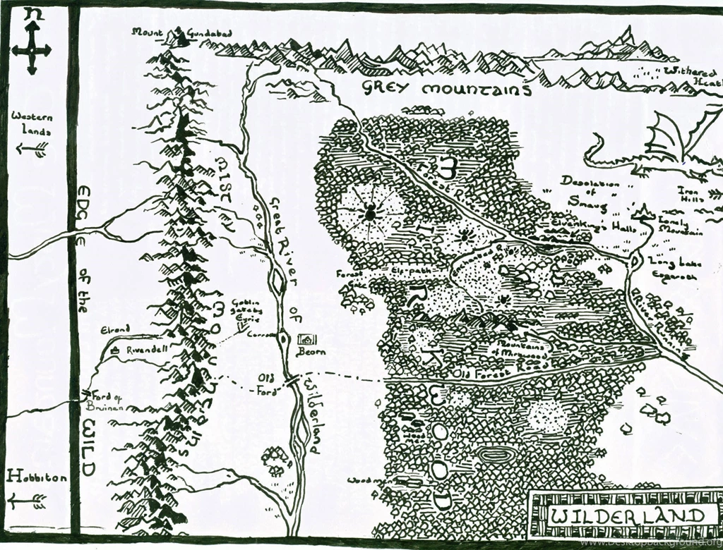 Map Of Middle Earth By Hannajima chan On DeviantArt
