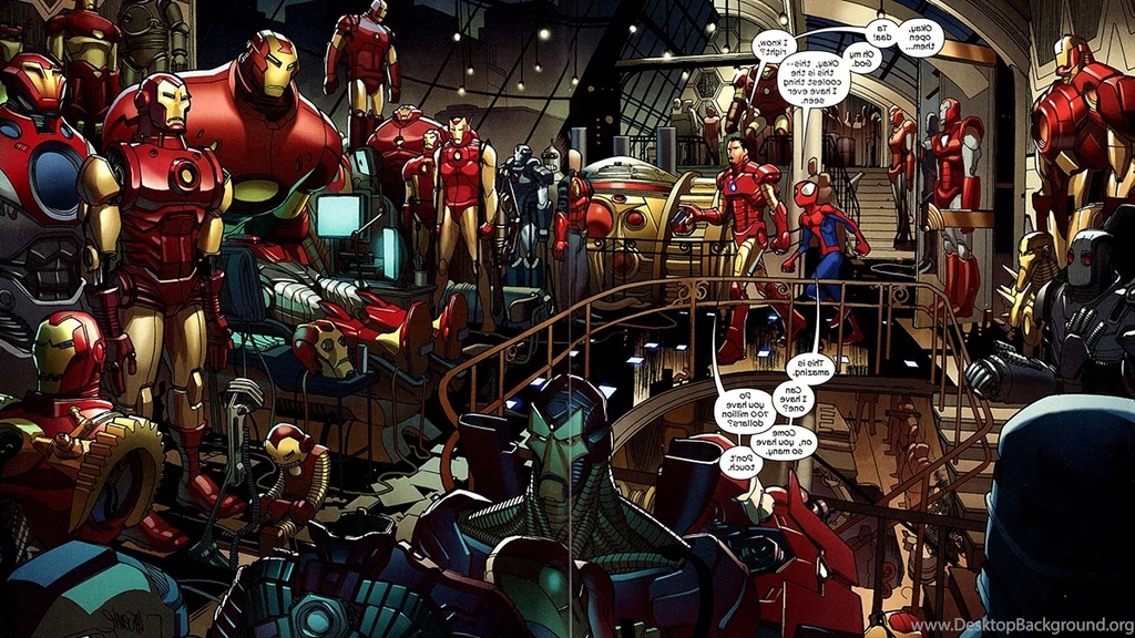 Comics, Spider Man, Iron Man, Bender Wallpapers HD / Desktop And ...