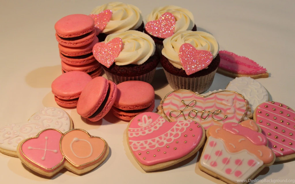 Sweet Love Candies And Cookies HD Wallpapers