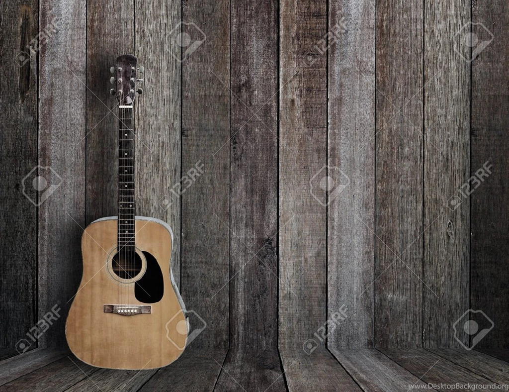 16582298 Guitar in vintage wood room Stock Photo music country ...