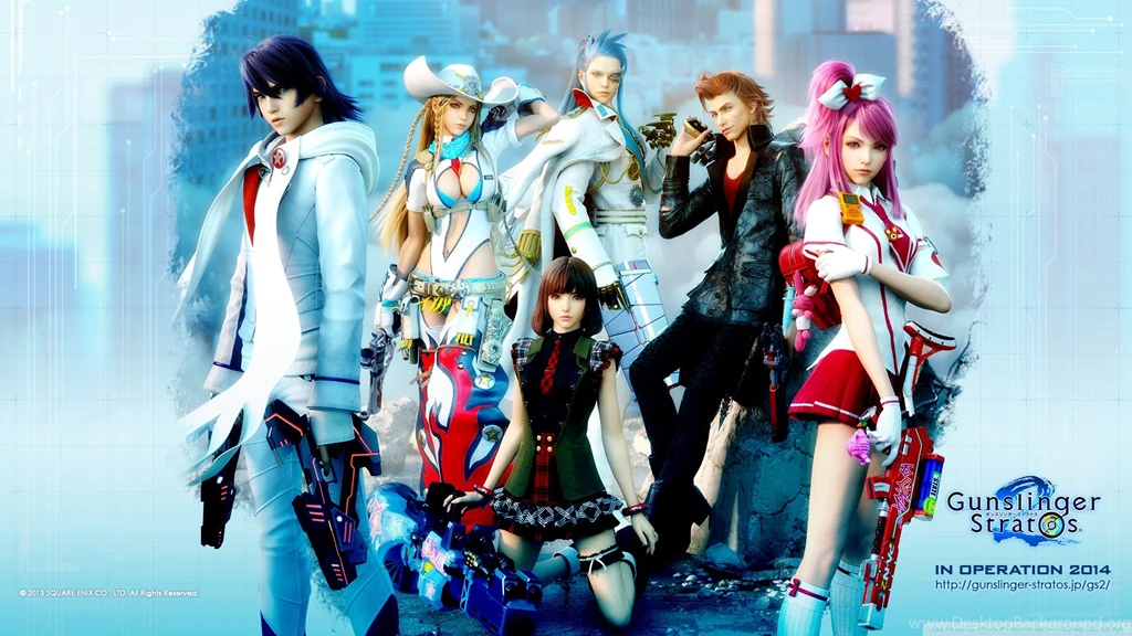 Gunslinger Stratos 2 HD Desktop Wallpapers : High Definition : Mobile