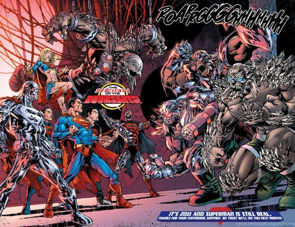 Superman Vs Doomsday Wallpapers Wallpapers Cave