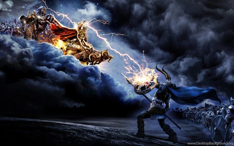Amon Amarth Battles Monsters Lightning Music Fantasy Death Metal ...
