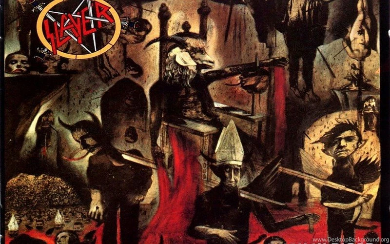 SLAYER Death Metal Heavy Album Art Cover Dark Gw Free Desktop ...