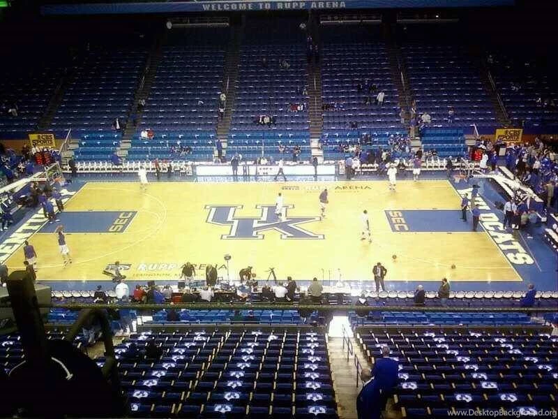 Rupp Arena Section 213 Row 1 Seat 1 Kentucky Wildcats Shared By ...