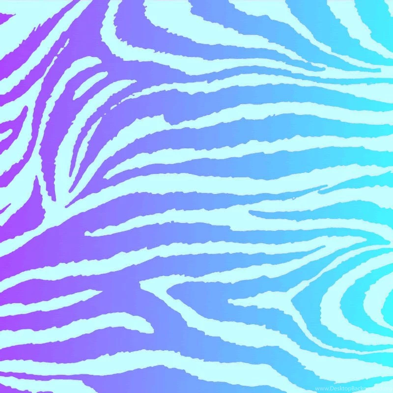 Blue Zebra Print Wallpapers Wallpapers Zone
