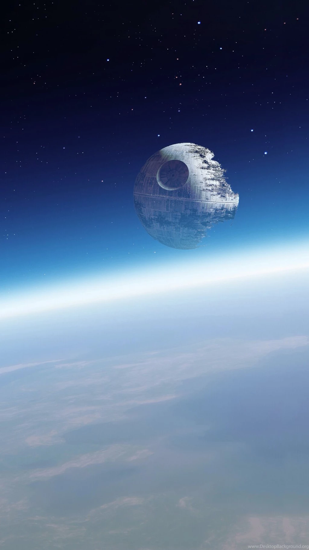Space Deathstar Galaxy S4 Wallpapers (1080x1920)
