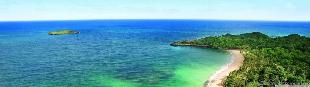 Tropical Island HD Desktop Wallpapers : Mobile : Dual Monitor