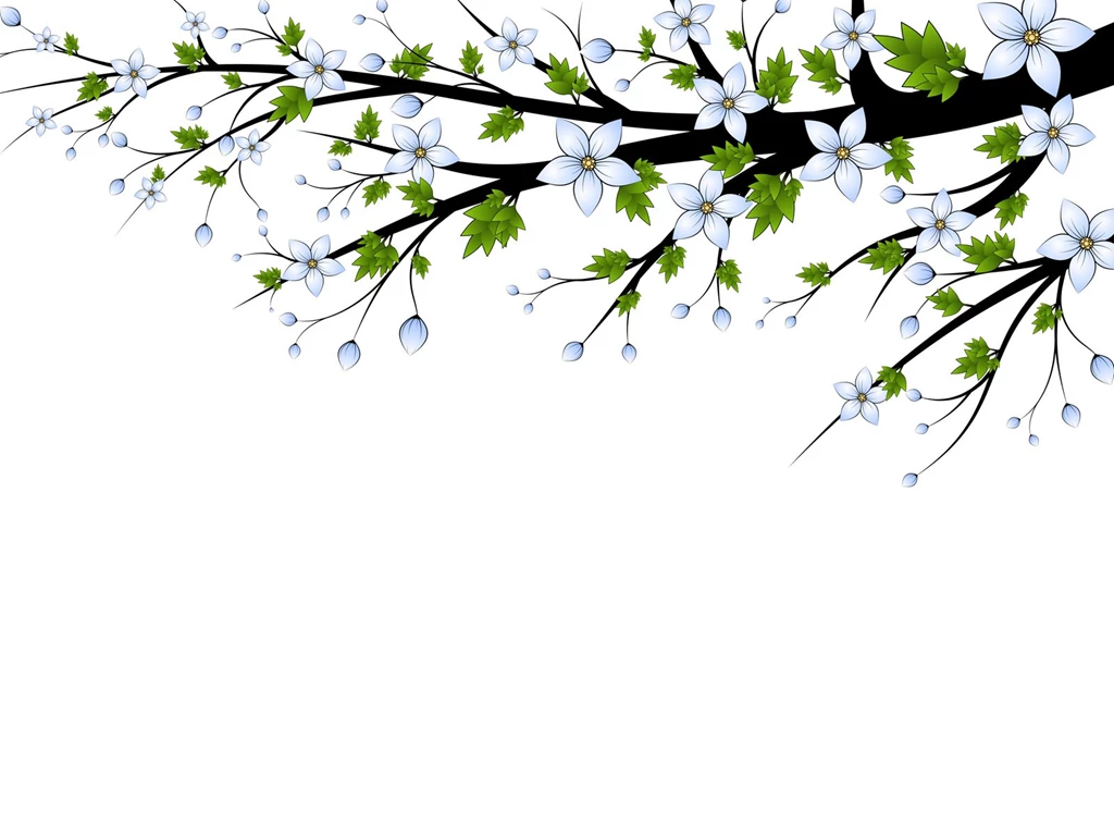 Blue Flowers Branch Ppt Backgrounds For Powerpoint Templates Blue Desktop Background It comes with images of lambs with. blue flowers branch ppt backgrounds for