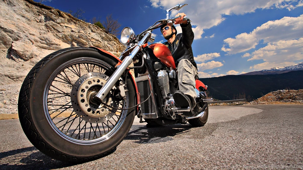 Riding Motorcycle, Chopper, 1920x1080 HD Wallpapers And FREE Stock ...